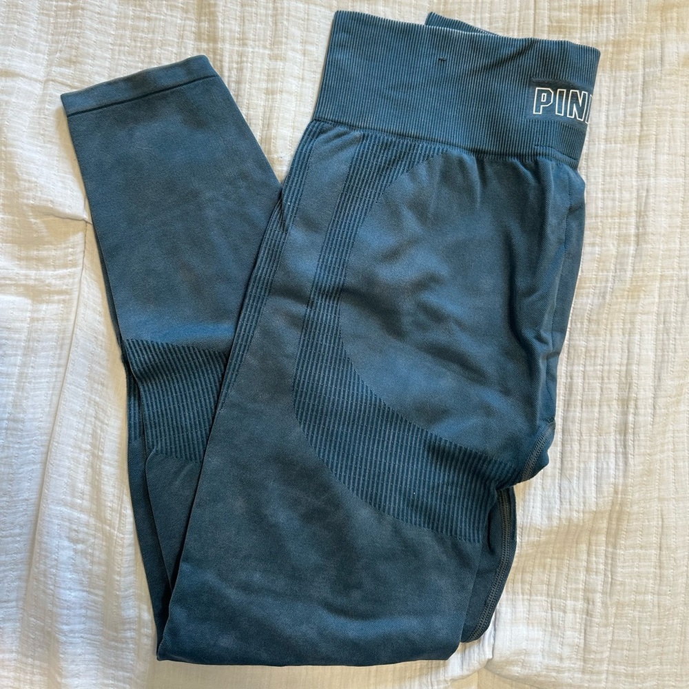 PINK/VS Acid Wash Leggings - NEVER WORN